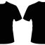 contoh gambar baju kaos hitam polos untuk desain
 Hub. 081222555598