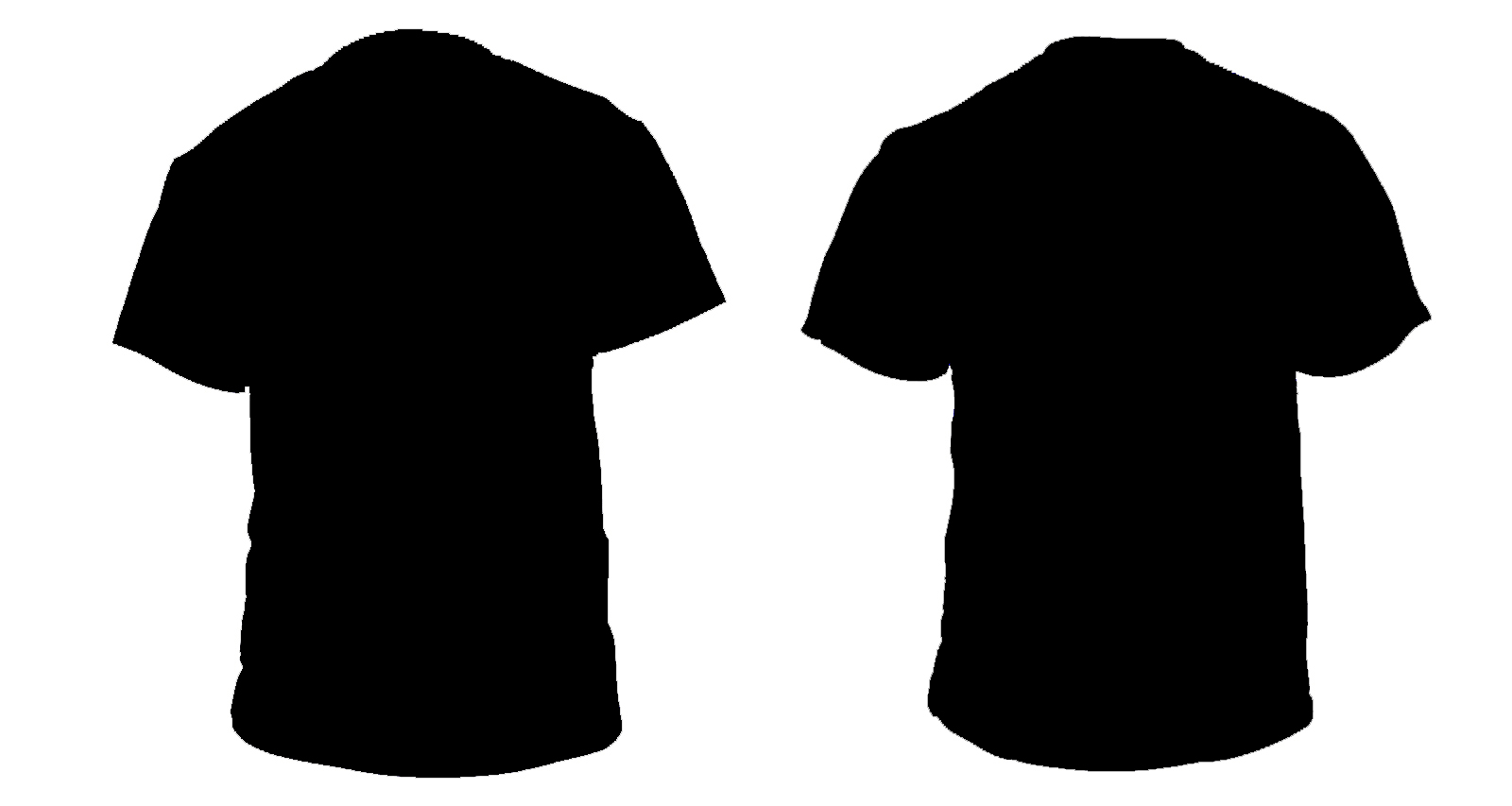 contoh desain baju kaos hitam polos
