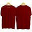 desain baju kaos merah maroon
 Hub. 081222555598