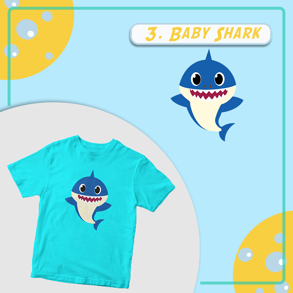 desain kaos baby shark
